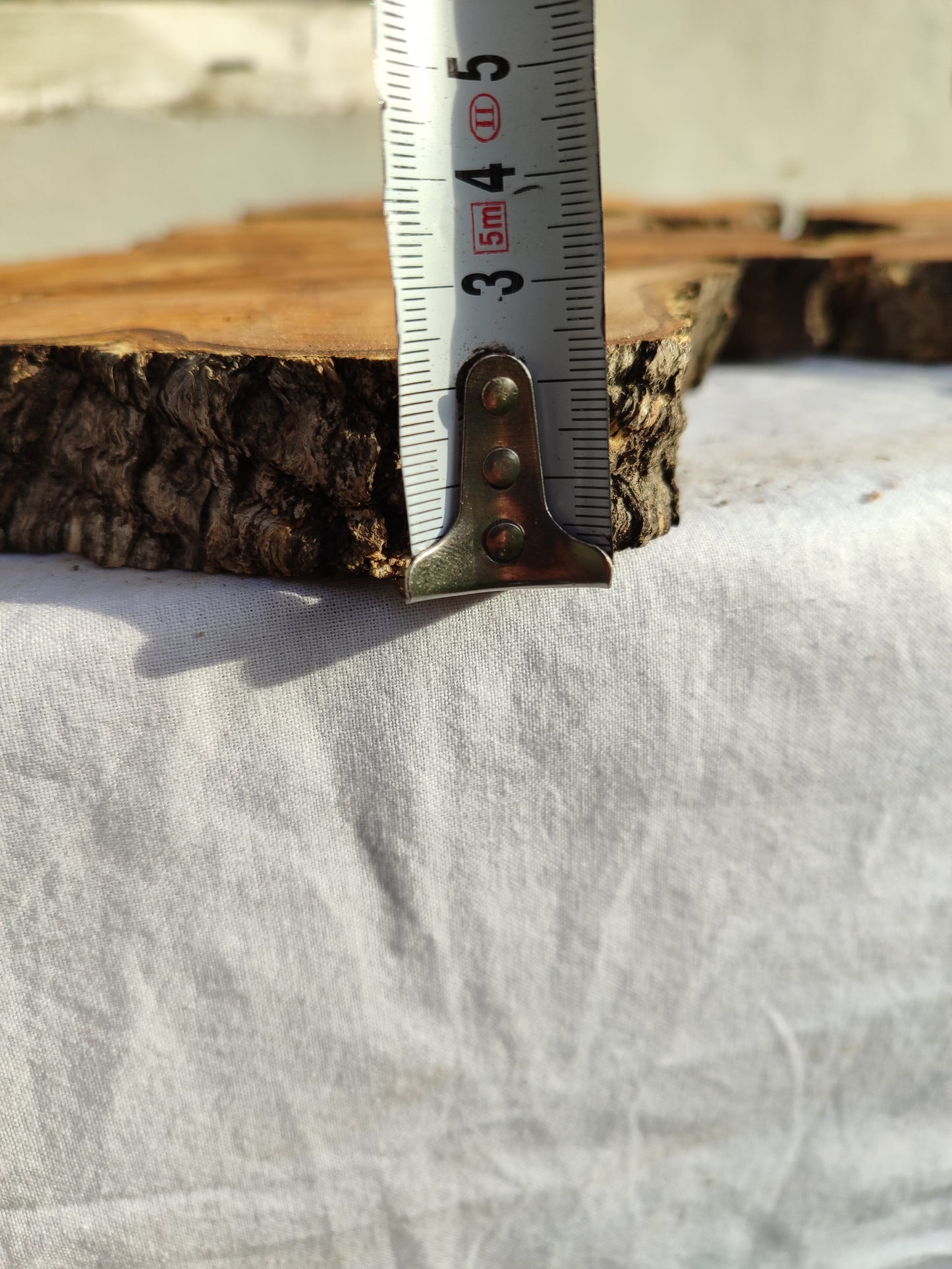 Rare Olive Wood Slab 23"x23" | Live Edge Epoxy Table Top | Premium Luthier Wood | Dry Exotic Lumber | Unique Grain DIY Art 58x59cm.