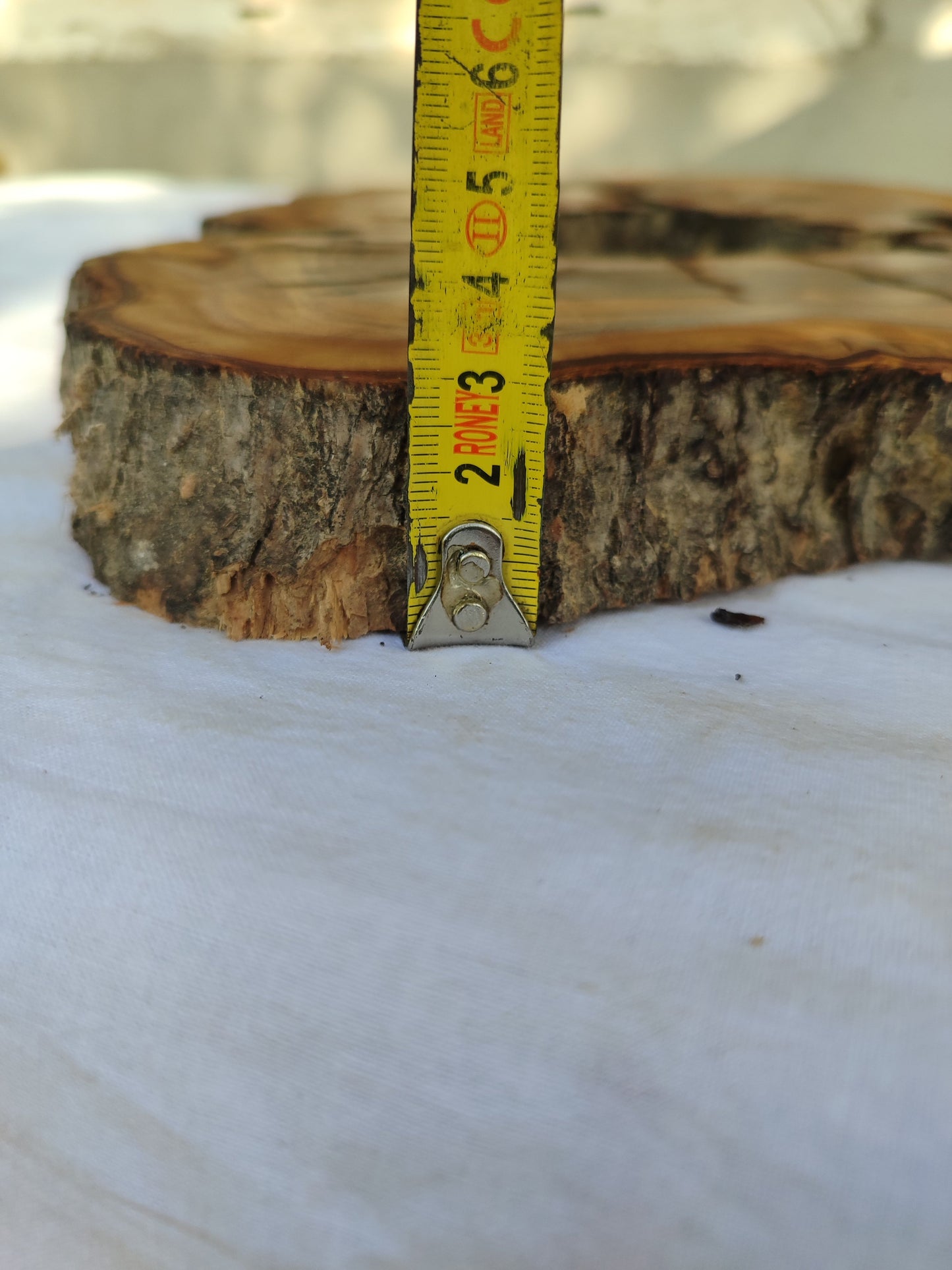 Rare Olive Wood Slab – Live Edge Unique Grain Sustainable Luxury – 29x39x3 cm Epoxy Friendly - Olive Generic