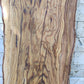 Rare Premium Olive Wood Live Edge Slab - Unique Grain - Sustainable Luxury