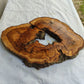 Rare Olive Wood Slab – Live Edge Unique Grain Sustainable Luxury – 29x39x3 cm Epoxy Friendly - Olive Generic