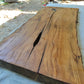 Rare Olive Wood Live Edge Slab – 31x78x3 cm, Unique Grain, Sustainable Luxury