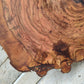 Rare Olive Wood Live Edge Slab – 31x40cm Premium Sustainable Luxury, Unique Grain, Natural Luster, Epoxy Friendly