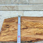 Rare Olive Wood Live Edge Slab – 23x77x2.7cm Ultra‑Dry, Natural Luster, Unique Grain, Sustainable Luxury for Epoxy & High‑End Crafts