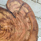 Rare Olive Wood Slab – Live Edge Slab, Unique Grain, Sustainable Luxury – 32x38x2.5 cm for Epoxy, Table & Craft