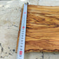 Rare Premium Olive Wood Live Edge Slab - Unique Grain - Sustainable Luxury