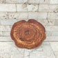 Rare Olive Wood Slab – Live Edge, Unique Grain, Sustainable Luxury – 33x39x2.5cm
