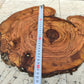 Rare Live Edge Olive Wood Slab – 33x40cm, Unique Grain, Natural Luster, Sustainable Luxury for Epoxy & Crafts