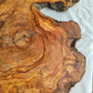 Live Edge Olive Wood Slab 39x53cm Epoxy Resin Coffee Table