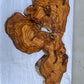 Rare Live Edge Olive Wood Slab 38x61cm - Premium Dry Luthier Lumber for Epoxy Resin Art, Coffee Tables & Unique Guitar Bodies.