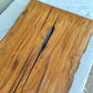 Rare Olive Wood Live Edge Slab – 31x78x3 cm, Unique Grain, Sustainable Luxury