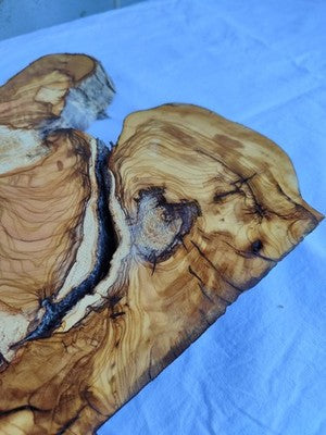 200 yr old Olive wood slab for epoxy resin coffee tables and diy projects.