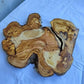 200 yr old Olive wood slab for epoxy resin coffee tables and diy projects.