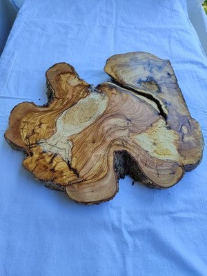 200 yr old Olive wood slab for epoxy resin coffee tables and diy projects.