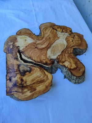200 yr old Olive wood slab for epoxy resin coffee tables and diy projects.