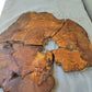 Rare Olive Wood Live Edge Slab – 37x40x2.5 cm, Unique Grain, Sustainable Luxury for Epoxy & Furniture