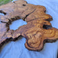 Rare Olive Wood Slab 51x51cm | Live Edge for Epoxy Resin & Coffee Table.
