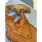 200+ Year Old Olive Wood Slab | Large Live Edge Olive Wood Slice with Voids.