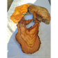 200+ Year Old Olive Wood Slab | Large Live Edge Olive Wood Slice with Voids.
