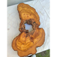 200+ Year Old Olive Wood Slab | Live Edge Olive Wood Slice with Natural Void for Epoxy Art.