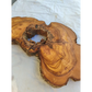 200+ Year Old Olive Wood Slab | Live Edge Olive Wood Slice with Natural Void for Epoxy Art.
