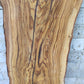 Rare Olive Wood Live Edge Slab – 33x78cm Premium Sustainable Luxury for Epoxy, Table & Craft
