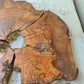 Rare Olive Wood Live Edge Slab – 37x40x2.5 cm, Unique Grain, Sustainable Luxury for Epoxy & Furniture