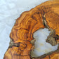 Rare Olive Wood Slab – Live Edge Unique Grain Sustainable Luxury – 29x39x3 cm Epoxy Friendly - Olive Generic