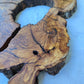 Rare Live Edge Olive Wood Slab 29x40cm | Unique Grain for Epoxy Guitar & Luxury Crafts | Ultra-Dry 3% Moisture Lumber
