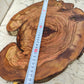Rare Olive Wood Slab – Live Edge Slab, Unique Grain, Sustainable Luxury – 32x38x2.5 cm for Epoxy, Table & Craft