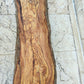 Rare Premium Olive Wood Live Edge Slab - Unique Grain - Sustainable Luxury