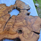 Rare Olive Wood Slab 51x51cm | Live Edge for Epoxy Resin & Coffee Table.