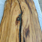 Rare Live Edge Olive Wood Slab – 33x80cm, Sustainable Luxury, Unique Grain, Natural Luster