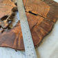 Rare Olive Wood Live Edge Slab – Unique Grain, Premium Natural Luster, 36x38x2.5 cm – Sustainable Luxury for Epoxy & Artisan Crafts