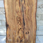 Rare Olive Wood Live Edge Slab – 35x79x2.7 cm – Natural Luster, Unique Grain, Sustainable Luxury