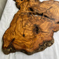 Rare Live Edge Olive Wood Slab 38x61cm - Premium Dry Luthier Lumber for Epoxy Resin Art, Coffee Tables & Unique Guitar Bodies.