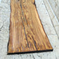 Rare Olive Wood Live Edge Slab – 35x79x2.7 cm – Natural Luster, Unique Grain, Sustainable Luxury