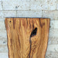 Rare Olive Wood Live Edge Slab – 35x79x2.7 cm – Natural Luster, Unique Grain, Sustainable Luxury