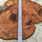 Rare Olive Wood Live Edge Slab – 32x40 cm Premium Sustainable Luxury, Unique Grain & Natural Luster