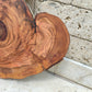 Rare Live Edge Olive Wood Slab - Premium 100% Natural - Unique Grain - Sustainable Luxury - 32x38x2.49 cm