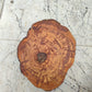 Rare Olive Wood Slab – Live Edge, Unique Grain, Sustainable Luxury – Premium Natural Luster for Epoxy & Artisan Crafts (31x37x2.5 cm)
