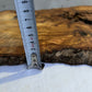 Rare Live Edge Olive Wood Slab 41x65cm | Unique Grain for Epoxy Resin, Luthier & Luxury Decor | Sustainable Premium DIY Material.