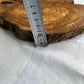 Rare Olive Wood Slab Live Edge 37x60cm | Unique Grain for Epoxy Resin & Coffee Table | Premium Luthier Wood | Sustainable Luxury Art.