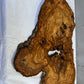 Rare Live Edge Olive Wood Slab 41x65cm | Unique Grain for Epoxy Resin, Luthier & Luxury Decor | Sustainable Premium DIY Material.