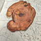 Rare Olive Wood Slab – Live Edge Unique Grain, Sustainable Luxury, 32x40x2.5cm