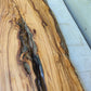 Rare Olive Wood Slab – Live Edge, Unique Grain, Sustainable Luxury, 30x80x2.7 cm, Epoxy Friendly, Natural Luster