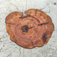 Rare Olive Wood Live Edge Slab - Unique Grain - Sustainable Luxury for Epoxy & Luxury Crafts (30x38 cm)