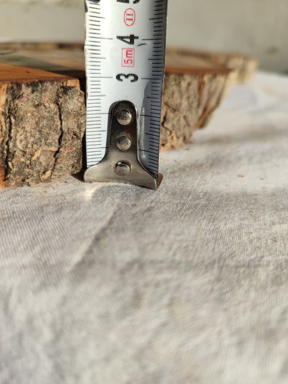 Large Olive Wood Slab 200+ Years | Live Edge Wood Slice 50x34cm for Epoxy.