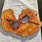 Large Olive Wood Slab 200+ Years | Live Edge Wood Slice 50x34cm for Epoxy.