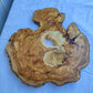 Natural 200+ Year Old Live Edge Wood Slice for Craft & Woodworking.