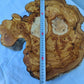 Ancient Olive Wood Slab 200+ Years | Thick Live Edge Olive Wood.